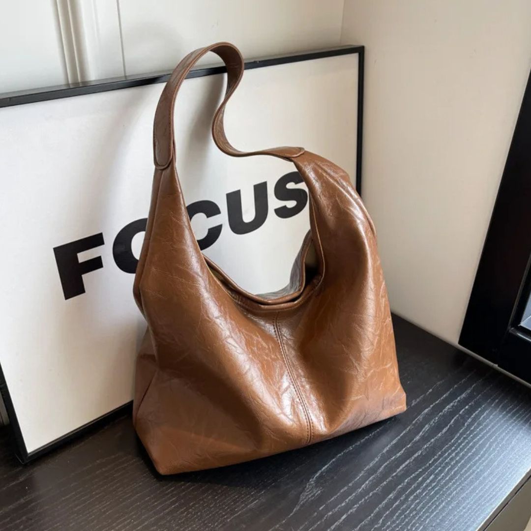 Vegan Leather Everyday Tote Bag 2