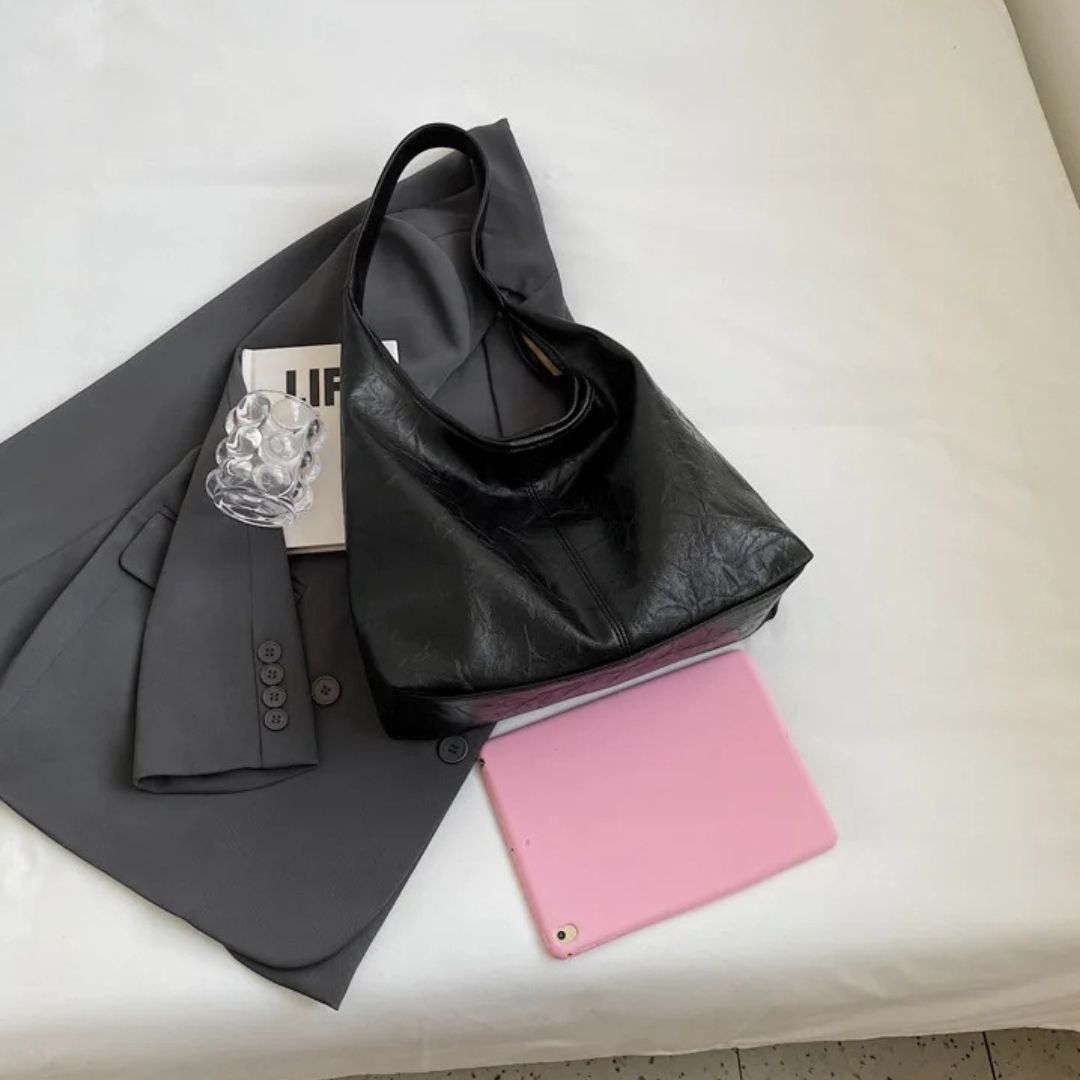 Vegan Leather Everyday Tote Bag 3