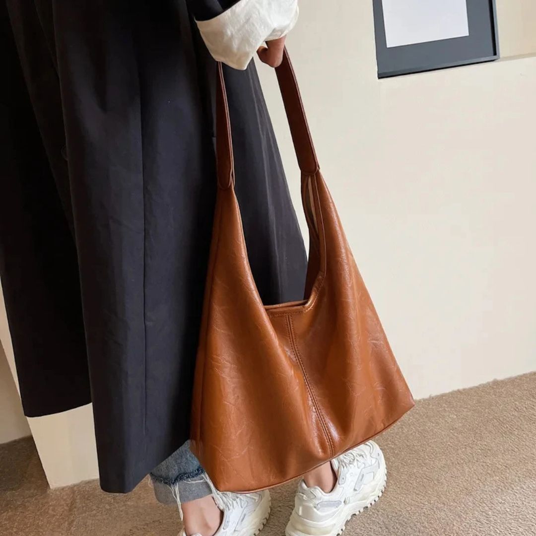 Vegan Leather Everyday Tote Bag 8