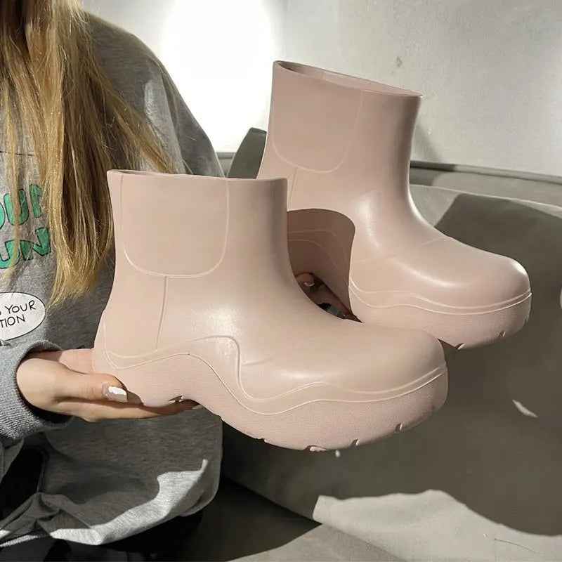 Waterproof Rain Boots Women | Anti-Slip Comfort for All Weather 8