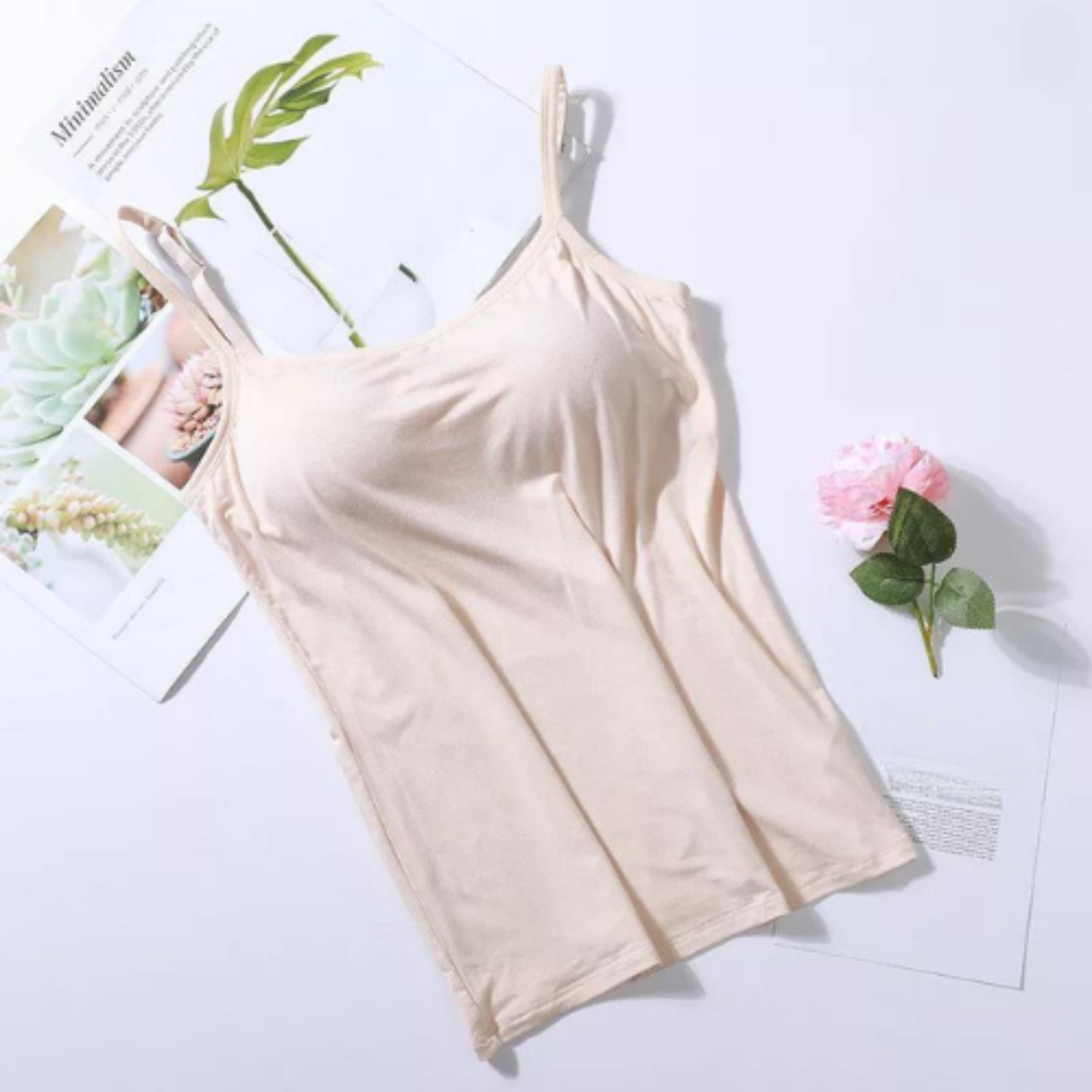 Tank Top with Built-in Bra