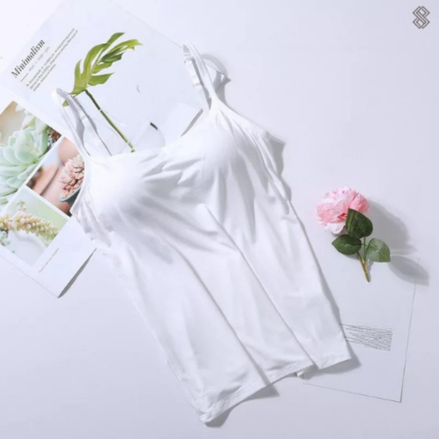 Tank Top with Built-in Bra