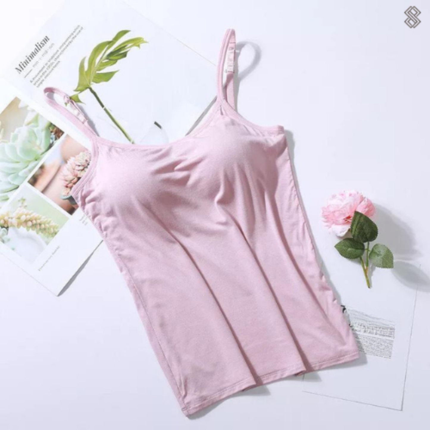 Tank Top with Built-in Bra