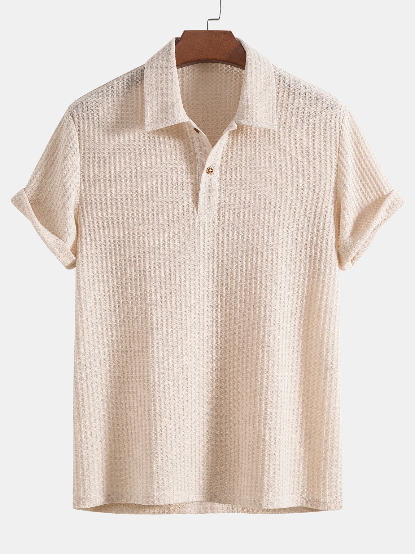 Lightweight Knit Polo Shirt