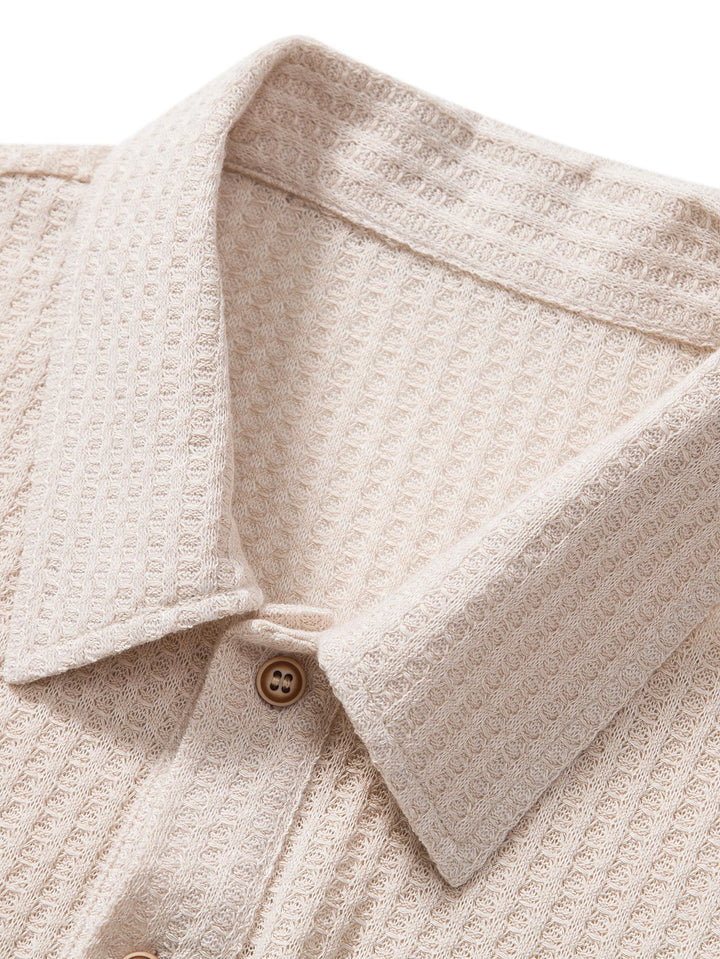 Lightweight Knit Polo Shirt