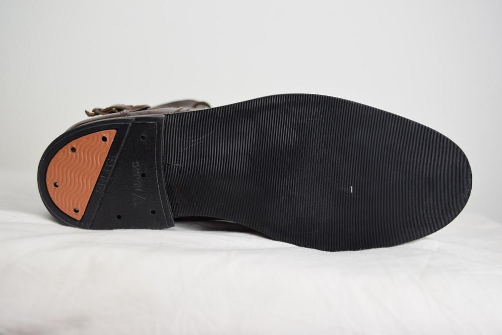 Tall Leather Boots | Handmade Brown Knee High Design with Comfort 10