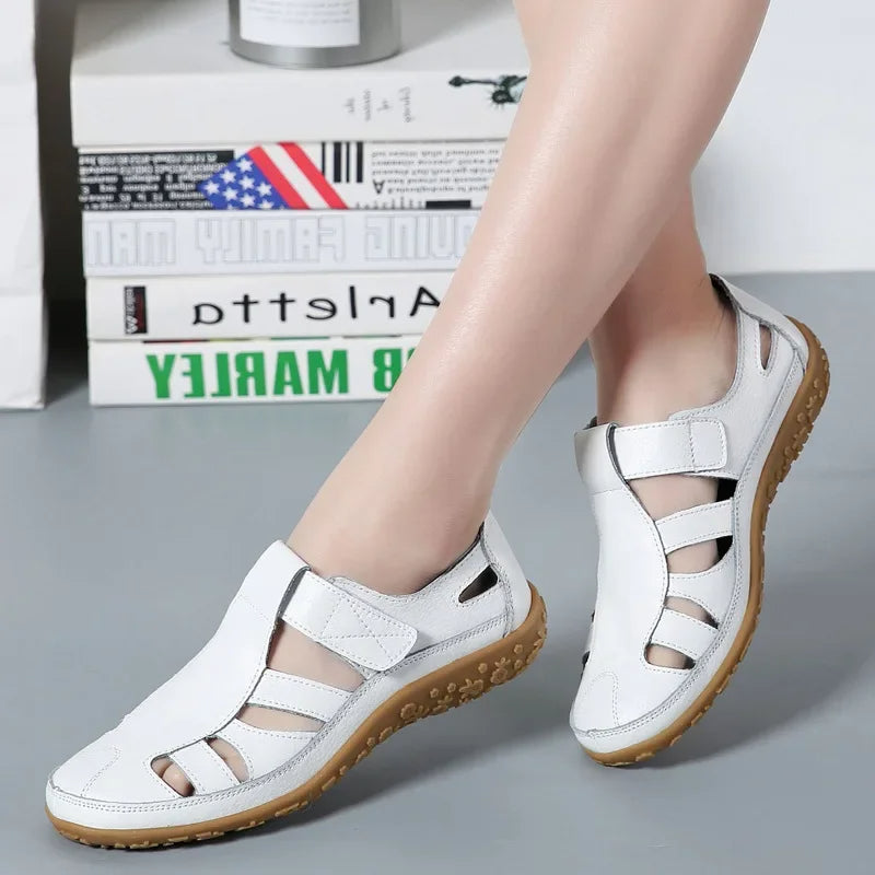 Leather Gladiator Sandals | JULIANA