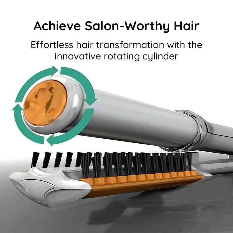 2-in-1 Blow Dryer Hair Styling Tool | Rotating Brush for Effortless Volume 4
