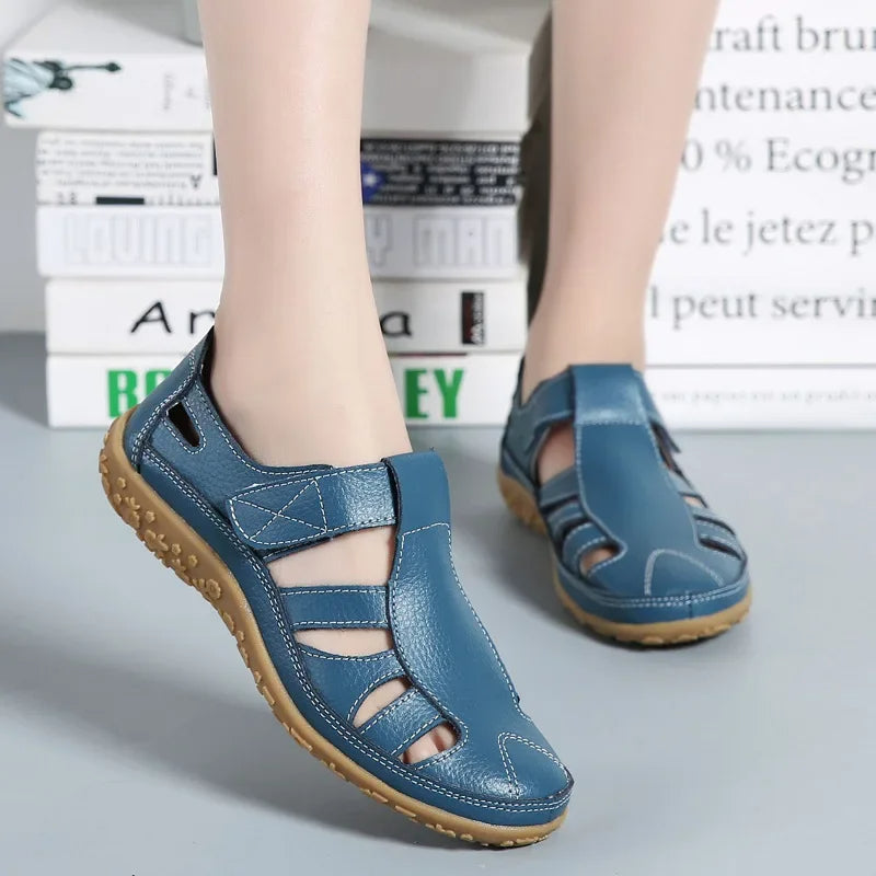 Leather Gladiator Sandals | JULIANA
