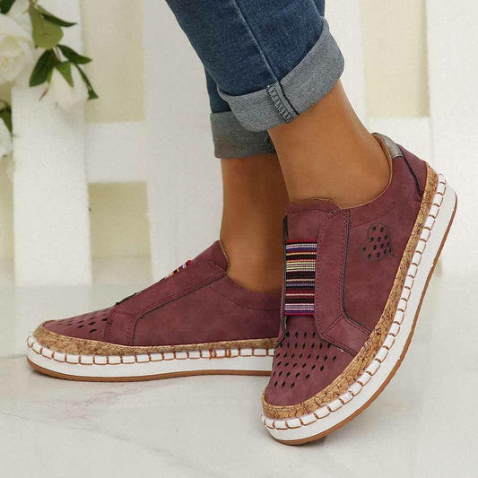 Casual Ademend Instap Platte Loafers