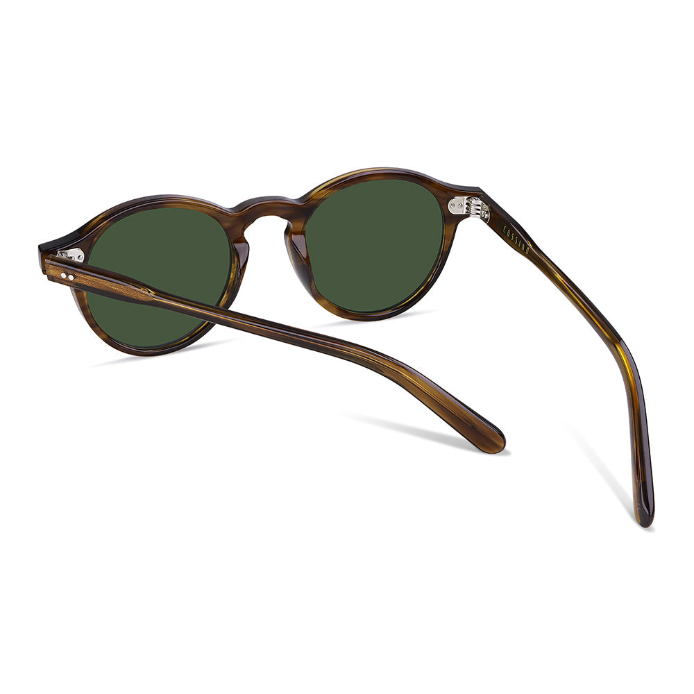 Belize Redon Runde Acetat Sonnenbrille