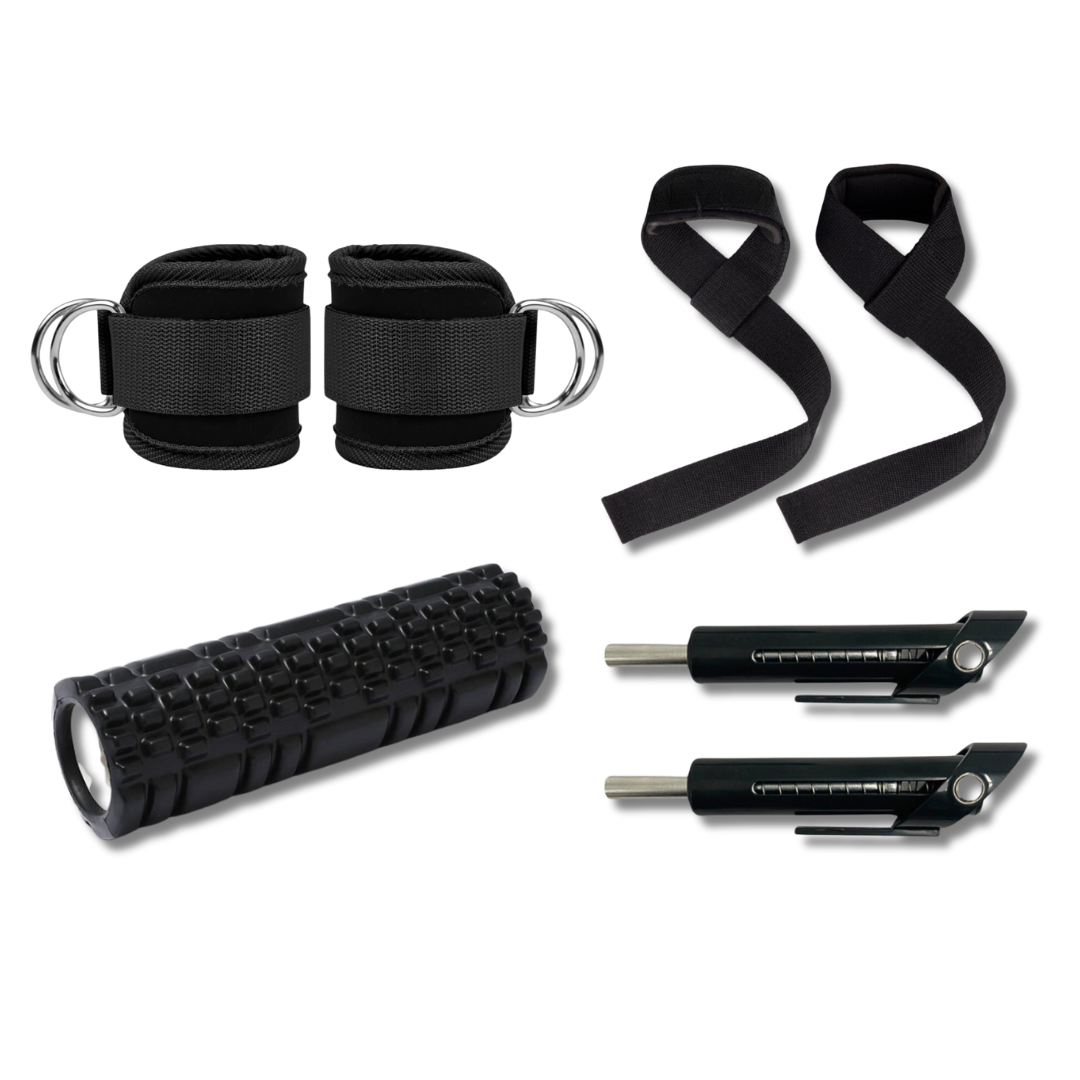 7-Piece Fitness Accessories Bundle | Essential Gear for Women’s Workouts 0