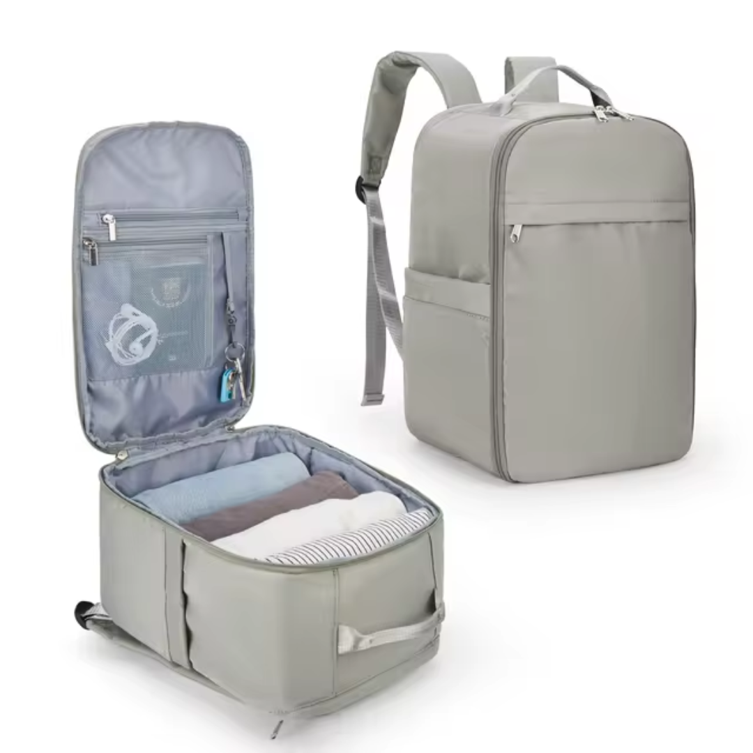Carry-On Travel Backpack | 180-Degree Opening for Easy Packing and Organization 3