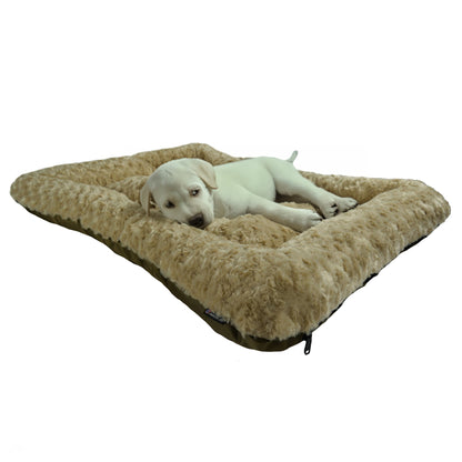 Panier pour chien rectangulaire avec rebord Furvana™ 'Cloud'
