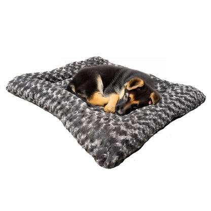 Panier pour chien rectangulaire avec rebord Furvana™ 'Cloud'