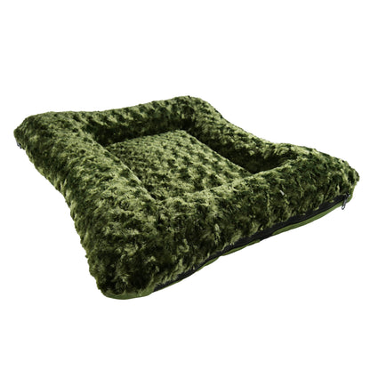 Panier pour chien rectangulaire avec rebord Furvana™ 'Cloud'