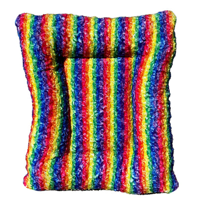 Panier pour chien rectangulaire avec rebord Furvana™ 'Cloud'