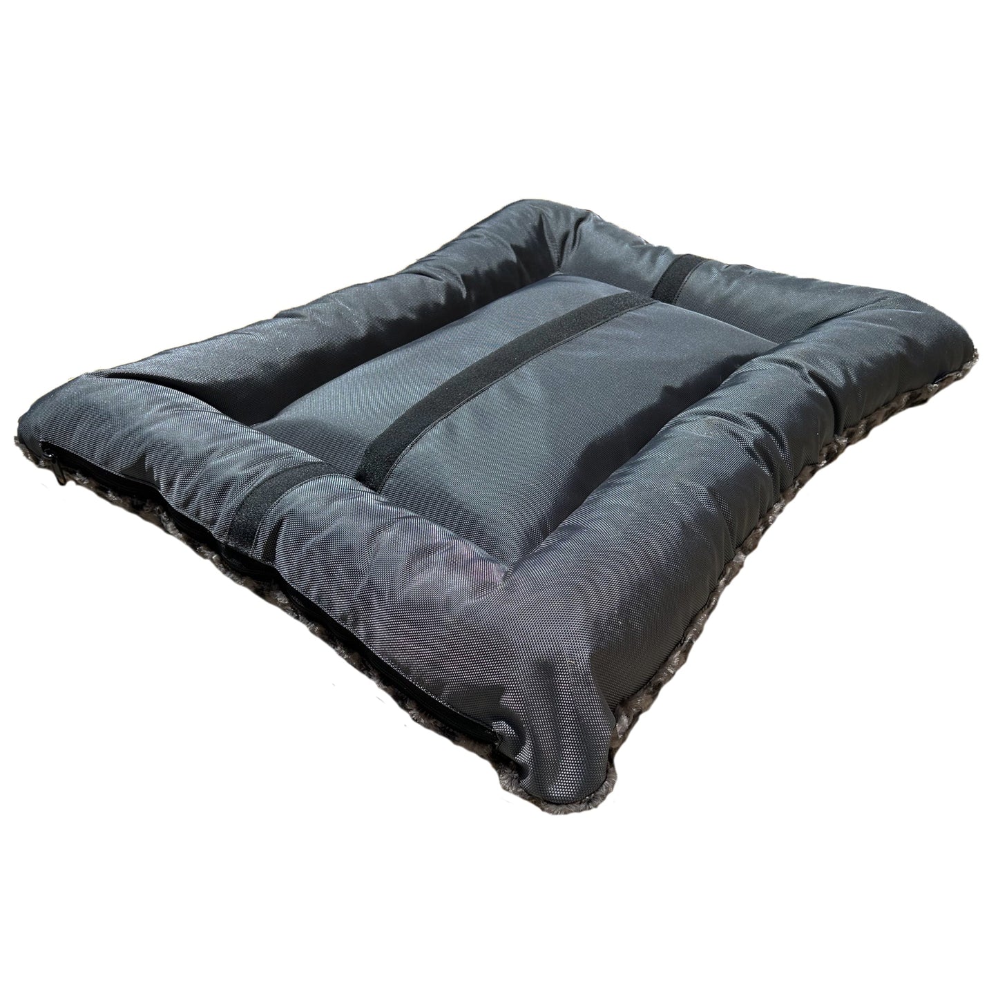 Panier pour chien rectangulaire avec rebord Furvana™ 'Cloud'