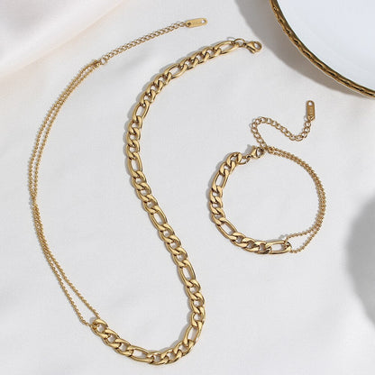 Adjustable Bracelet | 18K Vintage Gold Plated Stainless Steel, Hypoallergenic 2