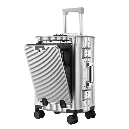 Aluminum Carry-On Suitcase | Durable Hardshell with USB Charging Port 1
