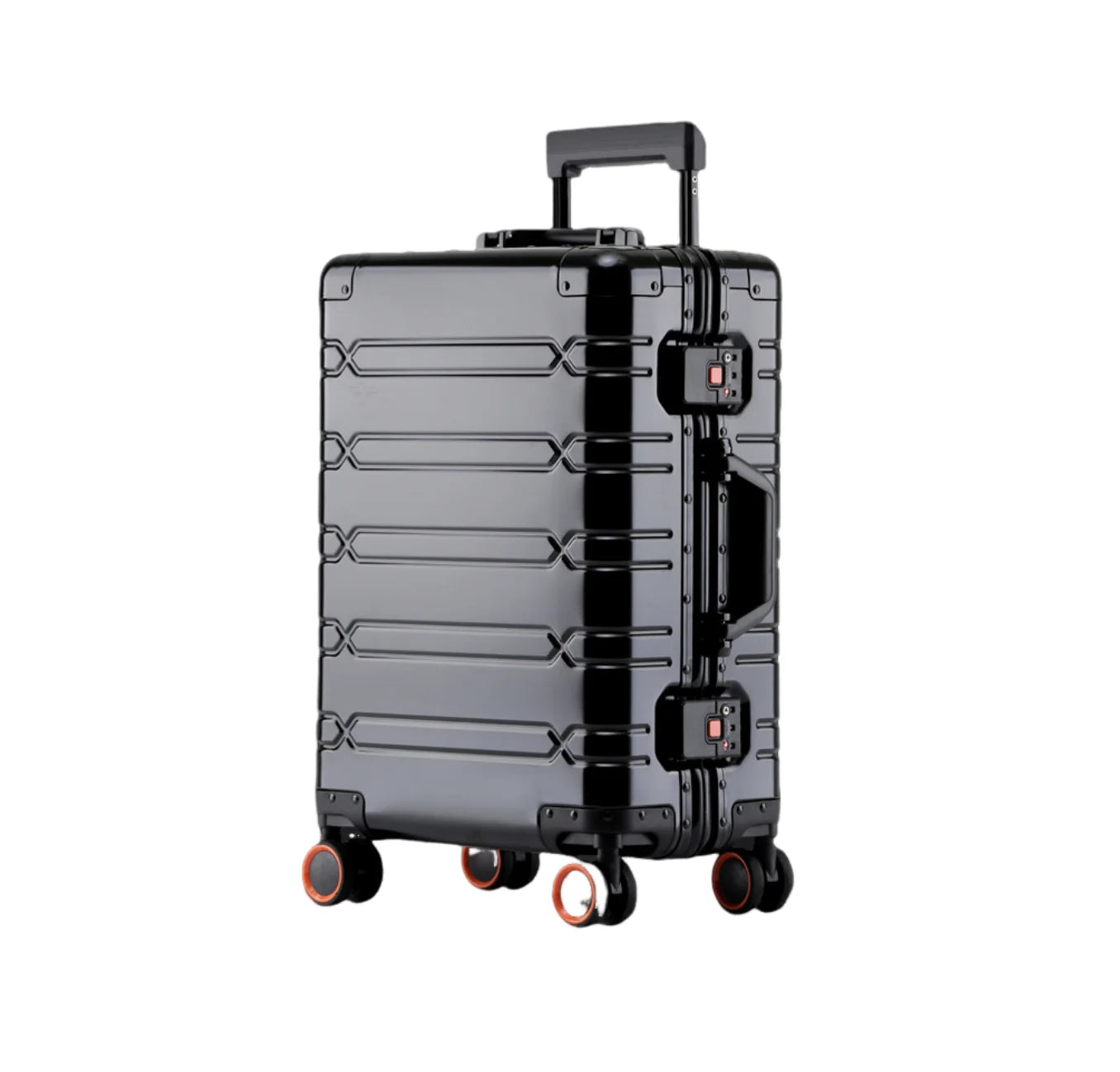 Aluminum Carry On Luggage | Durable Hardshell Suitcase with Wet/Dry Compartment 2