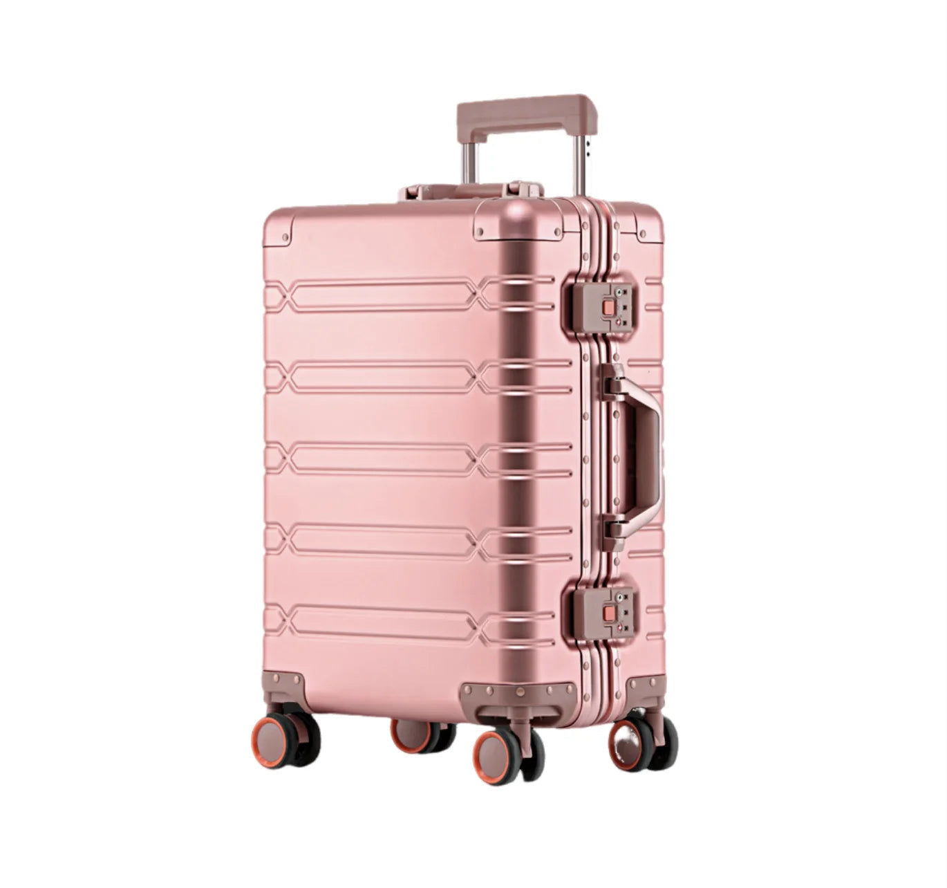 Aluminum Carry On Luggage | Durable Hardshell Suitcase with Wet/Dry Compartment 4
