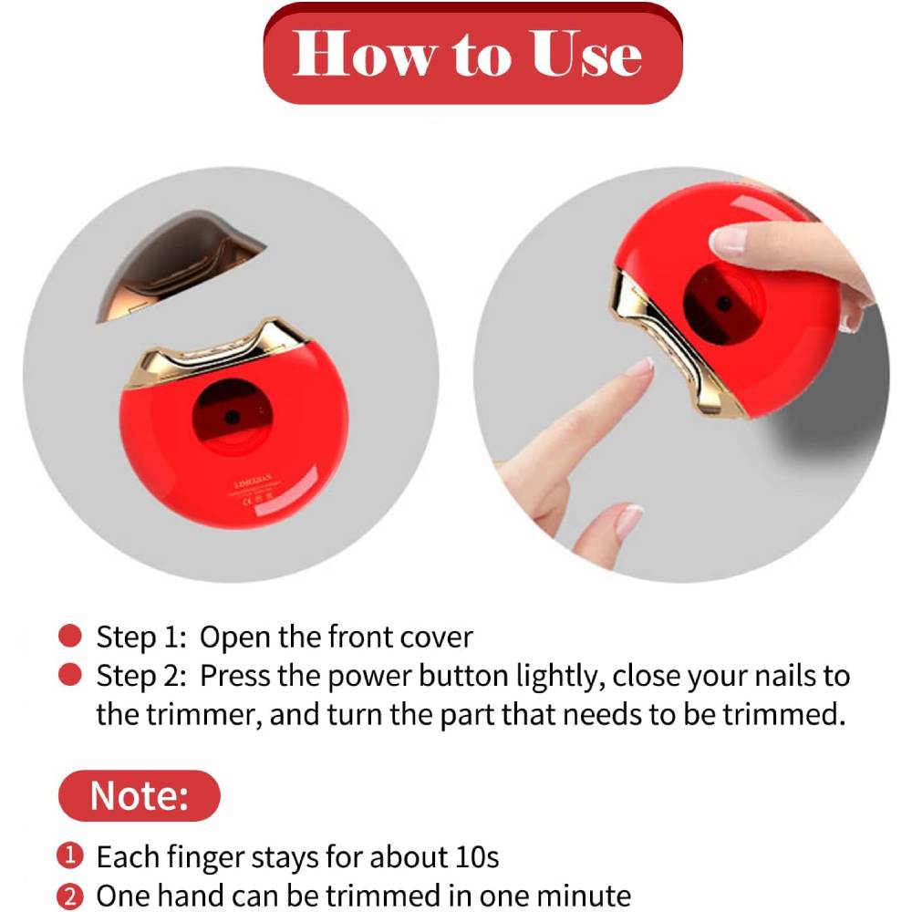 Automatic Electric Nail Clipper | Safe, Efficient Nail Care Tool 6