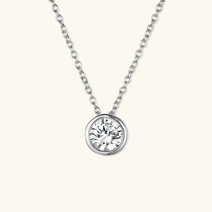 Birthstone Necklace | Gold Pendant with Sparkling Gemstone 15