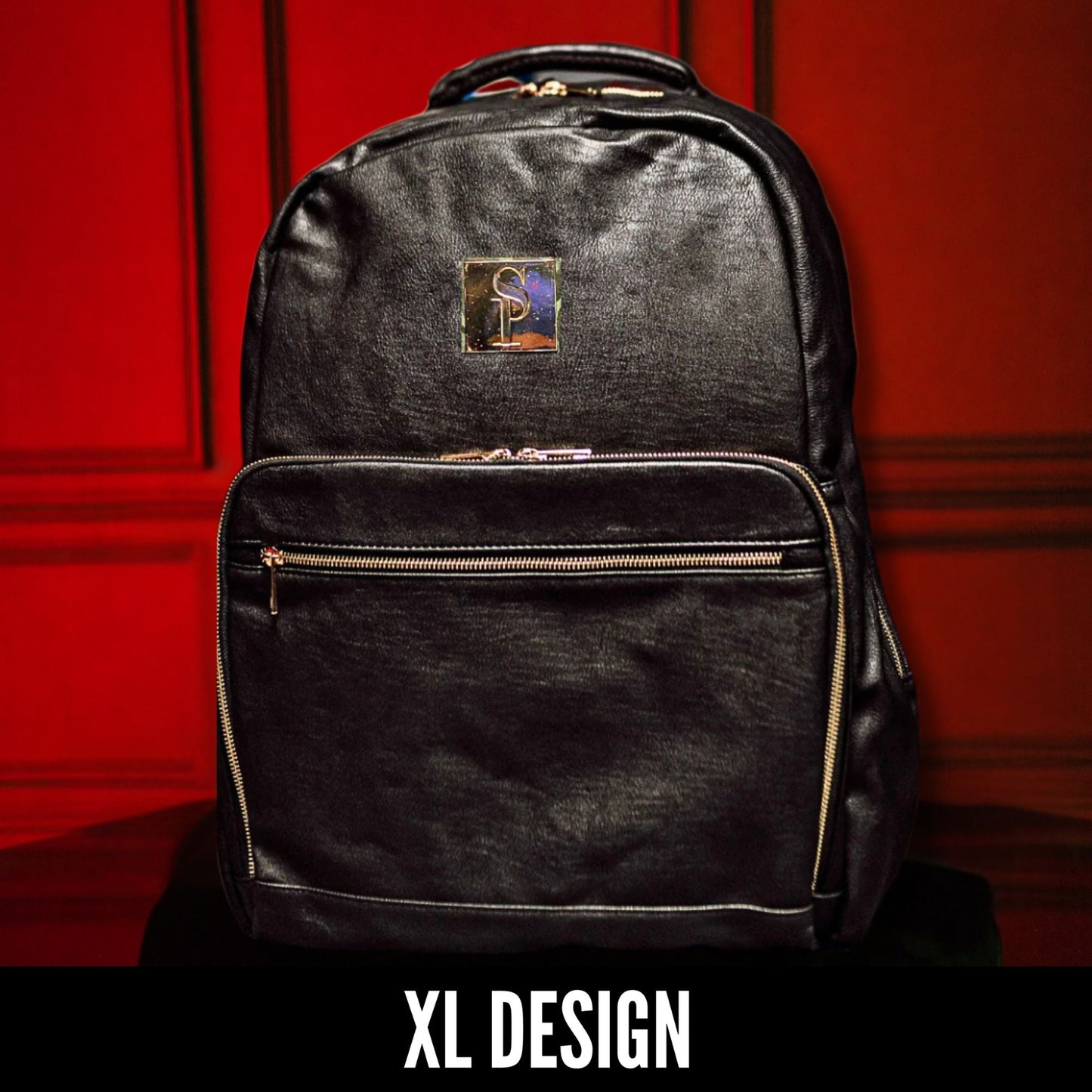 Sac de tous les jours XL en cuir noir