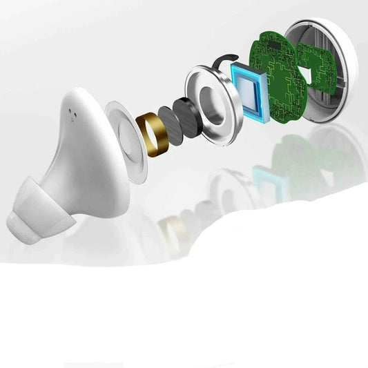 Bluetooth Hearing Aids | App-Controlled, Rechargeable & Compact Design 0