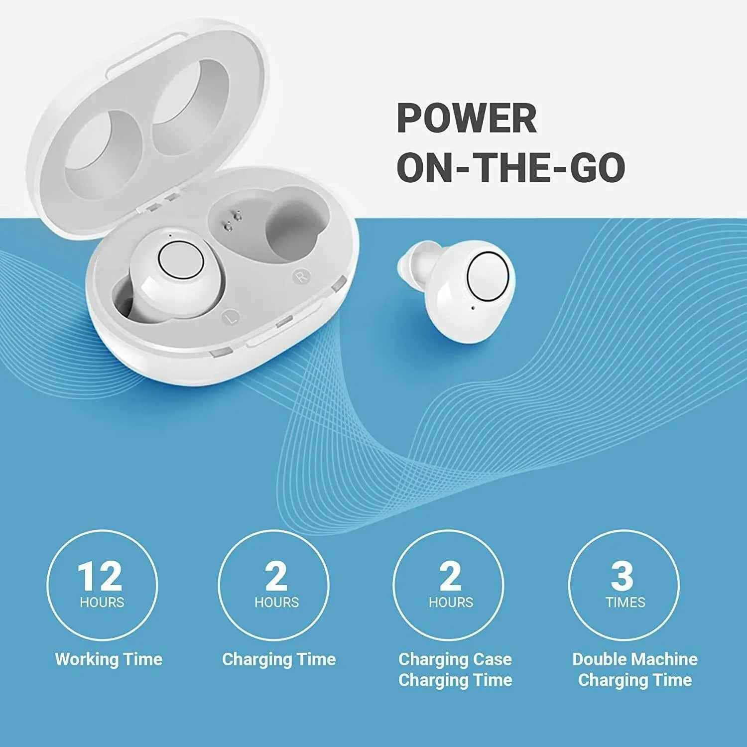 Bluetooth Hearing Aids | App-Controlled, Rechargeable & Compact Design 2