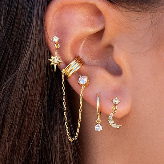 Boho Earring Set | Hypoallergenic Surgical Stainless Steel for All Occasions 1