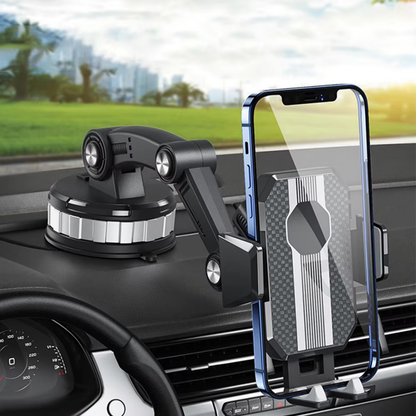 Car Phone Holder | Strong Suction Cup with 360° Rotation for Easy Use 0