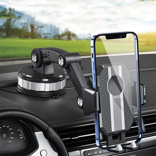 Car Phone Holder | Strong Suction Cup with 360° Rotation for Easy Use 0