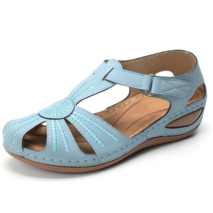 Comfortable Wedge Ankle Strap Sandals