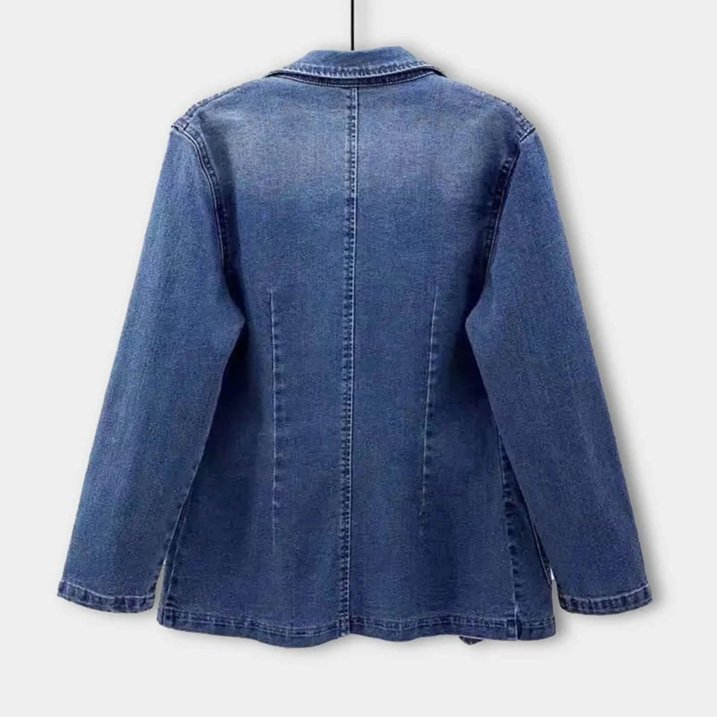 Casual Denim Blazer | Lightweight Tailored Design for Women 6