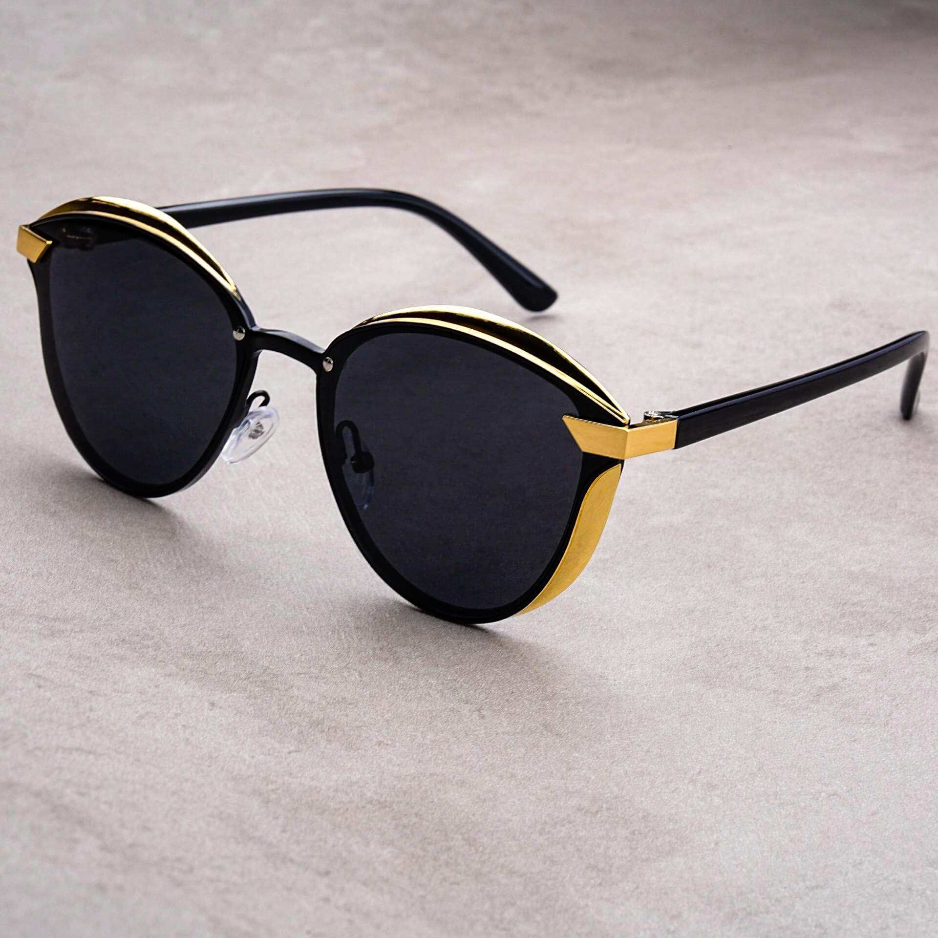 Cat-Eye Sunglasses | Oversized Tinted UV 400 Polarized Lenses for Bold Fashion 1