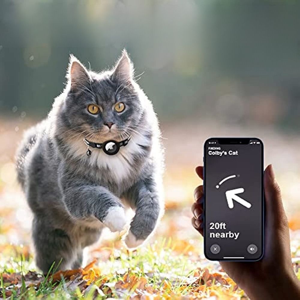 Cat GPS Tracker Collar | Quick Release Safety Closure and Reflective Design 1