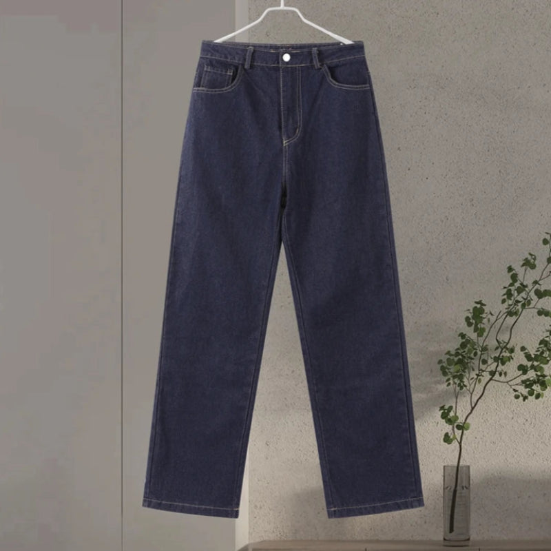 Chic Dark Wash Denim Set 6