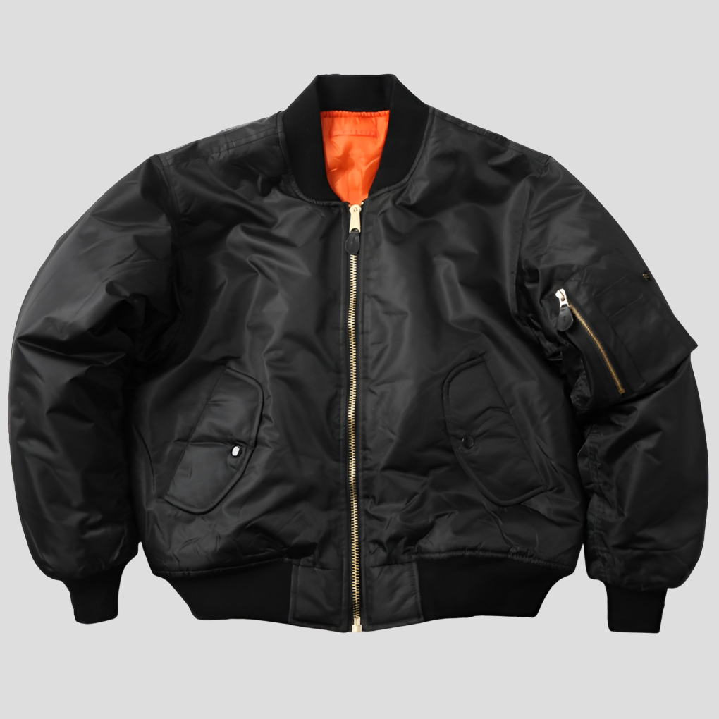 Classic Unisex Bomber Jacket | Durable Polyester with Ribbed Finishes 10
