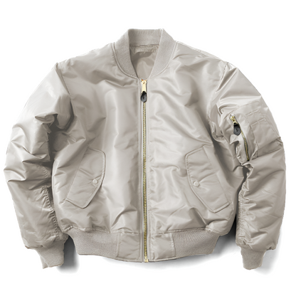 Classic Unisex Bomber Jacket | Durable Polyester with Ribbed Finishes 5