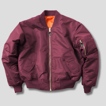 Classic Unisex Bomber Jacket | Durable Polyester with Ribbed Finishes 8