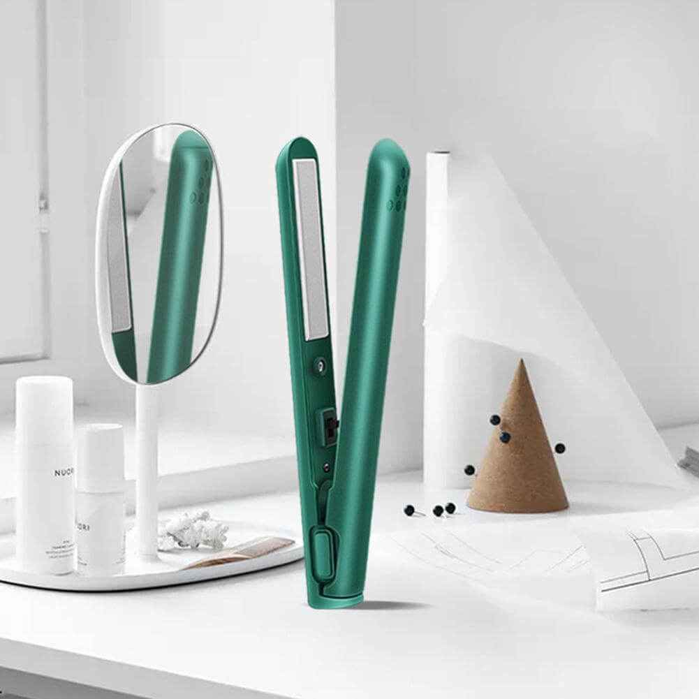 Compact Ceramic Hair Straightener | 2-in-1 Travel Styling Tool 3