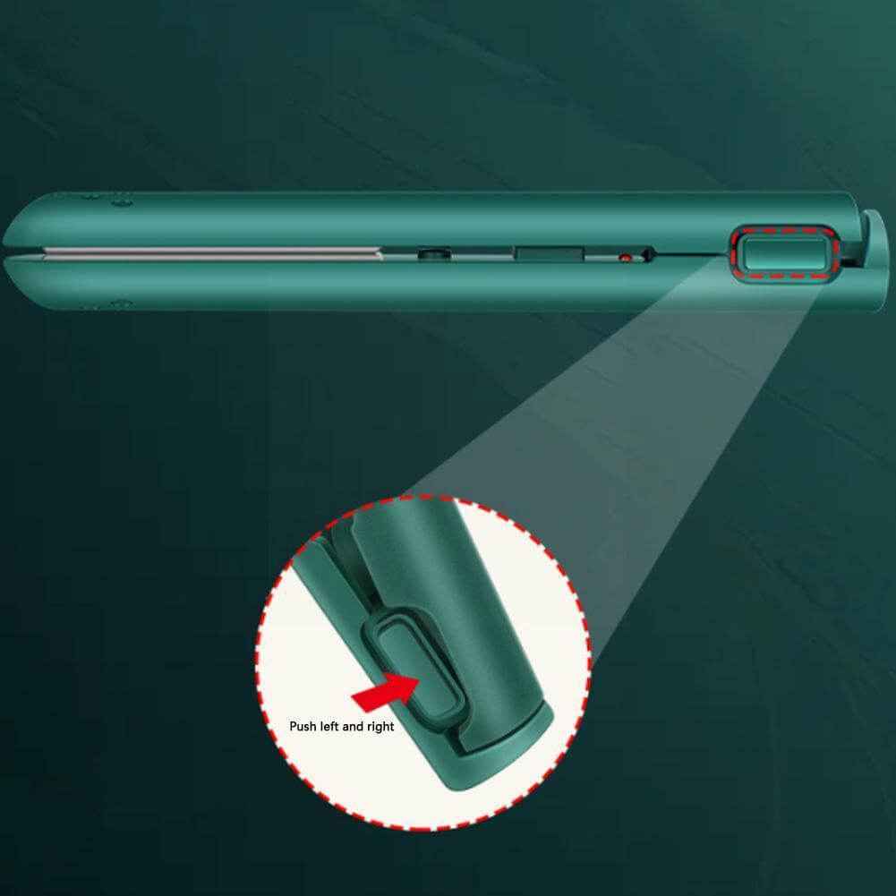 Compact Ceramic Hair Straightener | 2-in-1 Travel Styling Tool 5