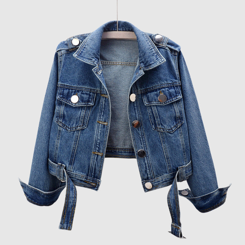 Cropped Denim Jacket | Stylish and Comfortable for Every Occasion 0
