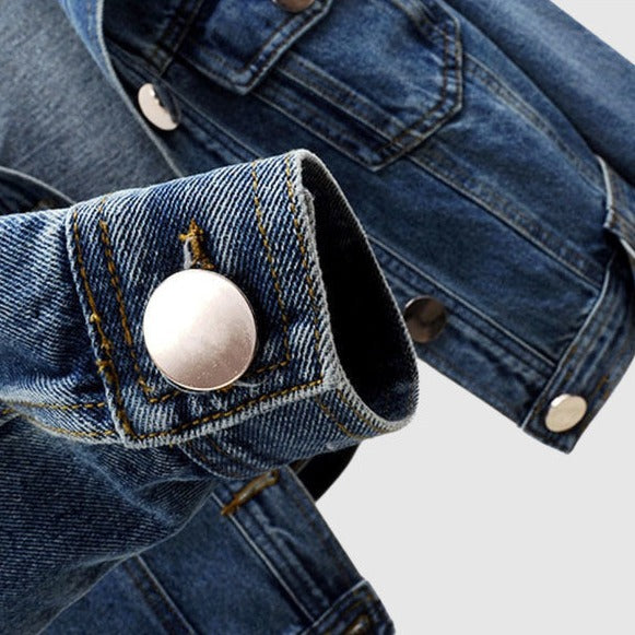 Cropped Denim Jacket | Stylish and Comfortable for Every Occasion 3
