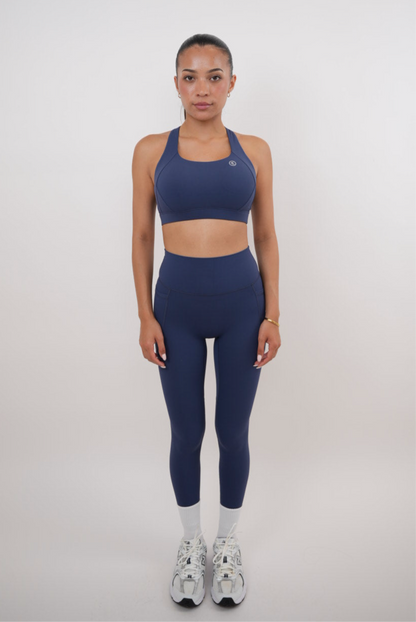I Am Glowing Marineblauwe Sneldrogende Butter Legging