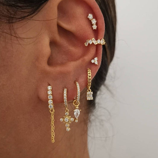 Dainty Earring Set | Surgical Stainless Steel 316L for All Occasions 1