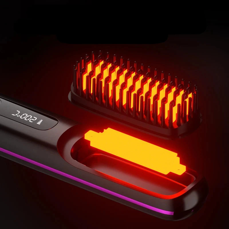 Digital Travel Hair Styler | Compact Design with Adjustable Temperature Settings 2