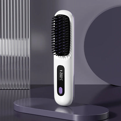 Digital Travel Hair Styler | Compact Design with Adjustable Temperature Settings 5